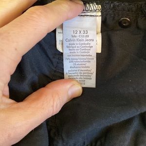 Calvin Klein stretch performance pants-size 12